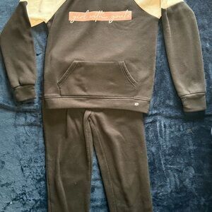 Marika Black Textured Activewear